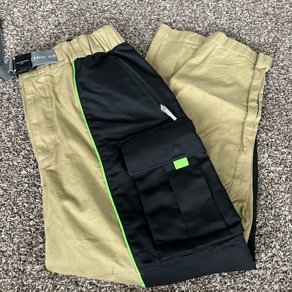 Nike Black and Tan Men's Pants